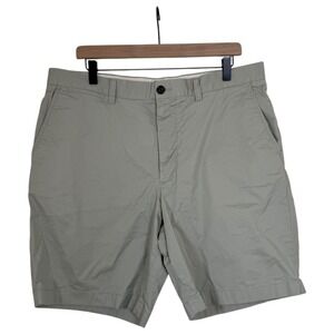 J Crew Oarsman Portsider Stretch Short Men Khaki Chino Casual Shorts Size 36
